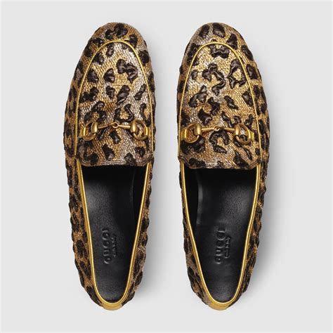 gucci leopard print jordans|gucci jordan loafer leather.